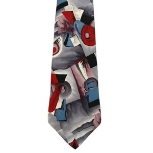 Pierre Cardin Men's Necktie Tie Silk Paisley Made In  USA